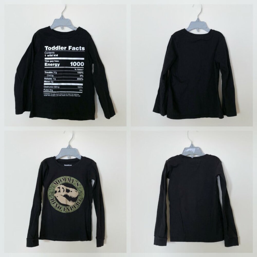 Bundle of 2 long sleeve sweatshirts